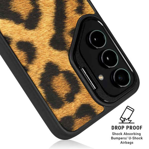 Leopard Galaxy S25 Kickstand Case